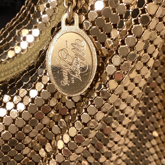 Vintage Gold Sequenced Bag W/ Mirror - Picture 15 of 15